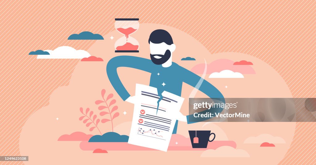 Quality Rework Vector Rework Vector Illustration Work Adjustment In Flat Tiny Persons Concept ...