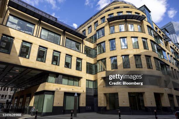 Winchester House, the offices of Deutsche Bank AG, in London, UK, on Monday, March 27, 2023. Malaysian construction firm Gamuda Bhd. Has...