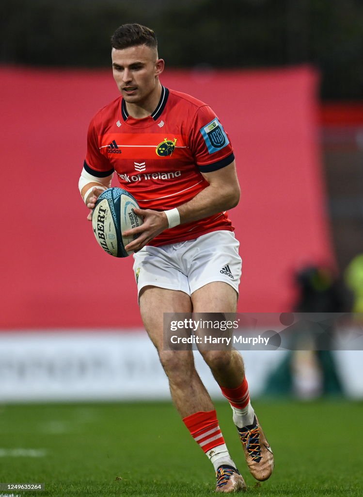 Shane Anderson Rugby Limerick , Ireland - 25 March 2023; Shane Daly of Munster during the ...