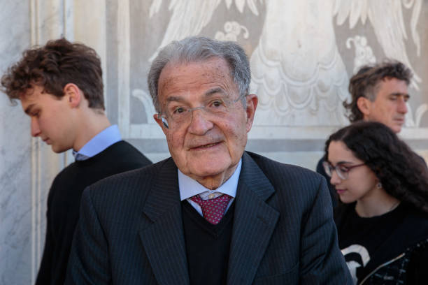 ITA: Romano Prodi Former Italian Prime Minister Holds A Lecture In Pisa