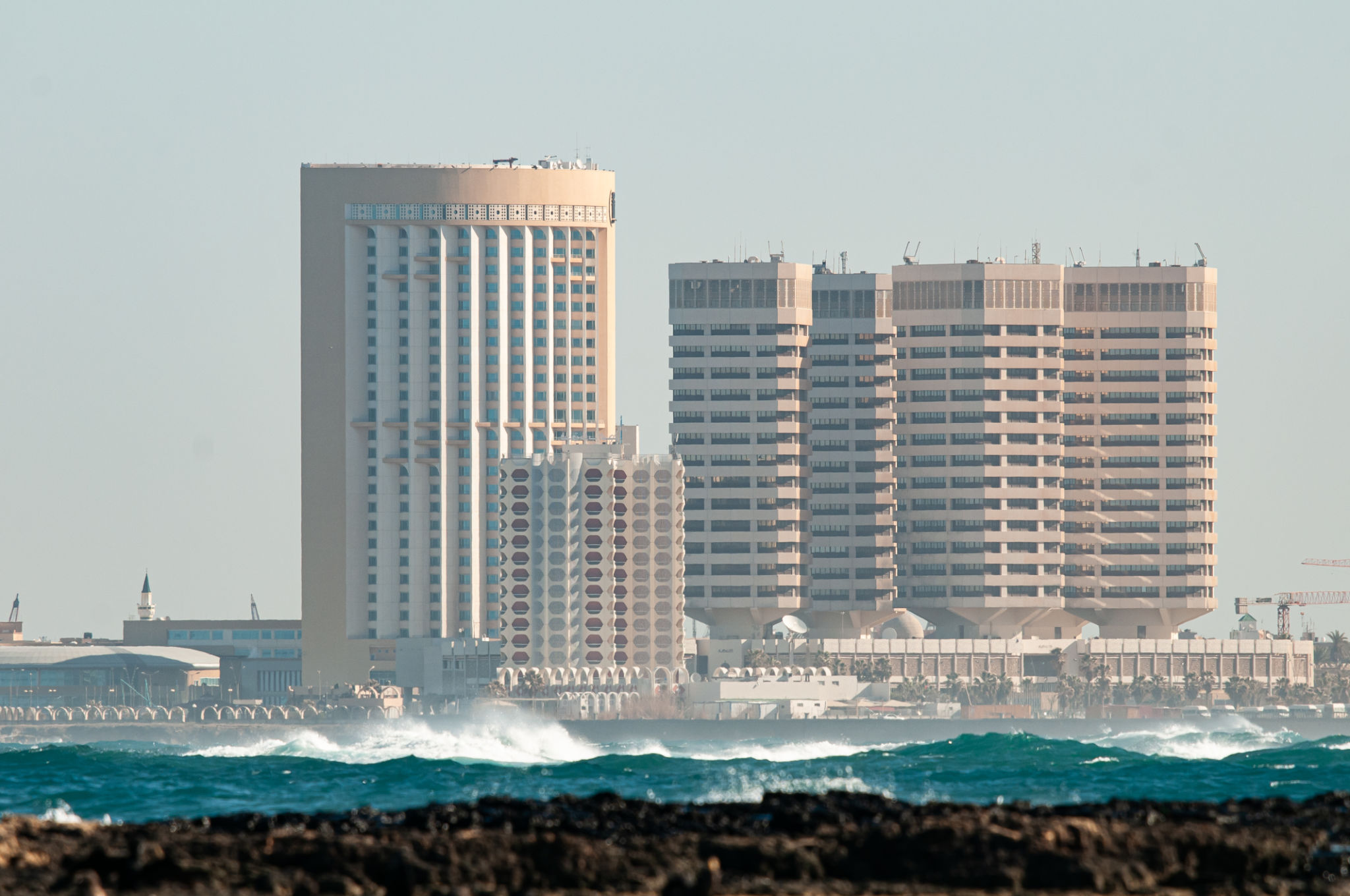 modern building of Tripoli-Libya modern building of Tripoli-Libya
