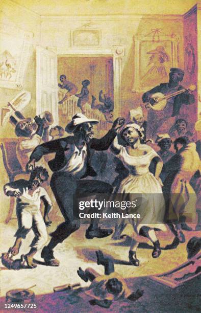 奴隸解放 - juneteenth 1865 幅插畫檔、美工圖案、卡通及圖標