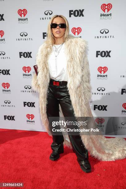 Doja Cat at the 2023 iHeartRadio Music Awards held at The Dolby Theatre on March 27, 2023 in Los Angeles, California.