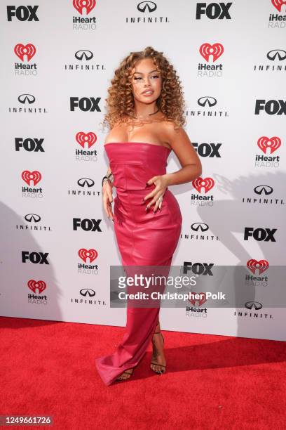 Latto at the 2023 iHeartRadio Music Awards held at The Dolby Theatre on March 27, 2023 in Los Angeles, California.