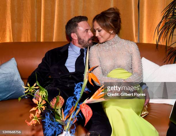 Ben Affleck and Jennifer Lopez at the World Premiere of "AIR" held at the Regency Village Theatre on March 27, 2023 in Los Angeles, California.