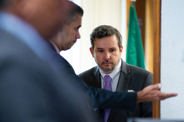 BRA: Americanas CEO Leonardo Coelho And Former CEO Sergio Rial Testify Before Senate Committee
