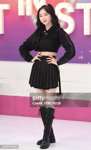 Yukyung of Elris during TBS TV program 'Fact iN Star' at TBS Studio on March 16, 2020 in Seoul, South Korea.