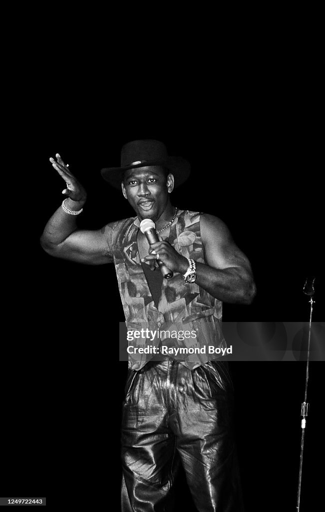 Comedian Joe Torry performs at the Regal Theater in Chicago, Illinois ...