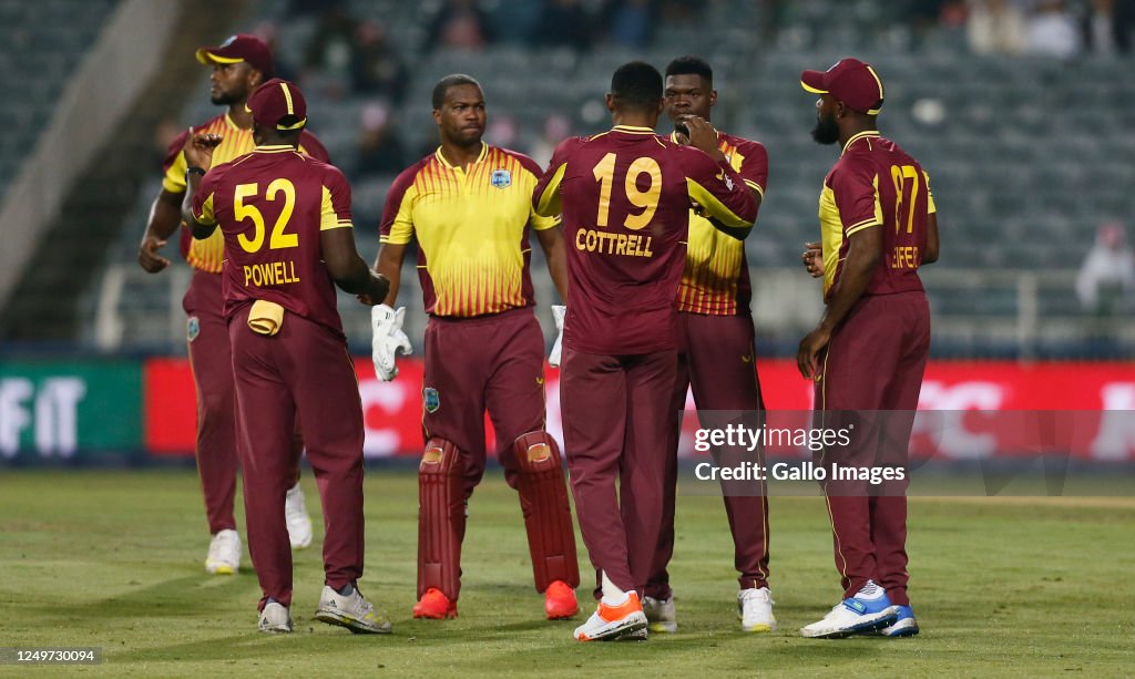South Africa v West Indies - 3rd T20 International