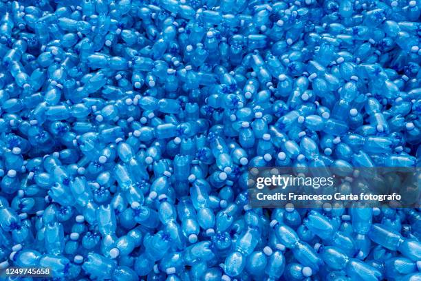plastic pollution - plastic bottle stock pictures, royalty-free photos & images