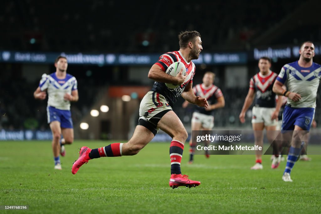 NRL Rd 5 - Bulldogs v Roosters