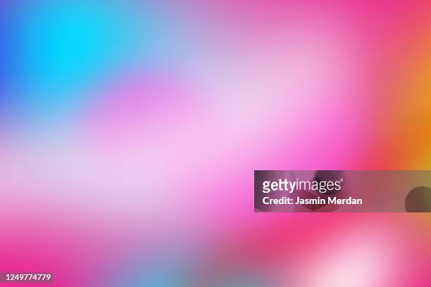 abstract blurred colorful background gradient - levendige kleur stockfoto's en -beelden