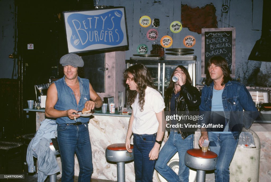 AC/DC Eat At Betty's Burgers