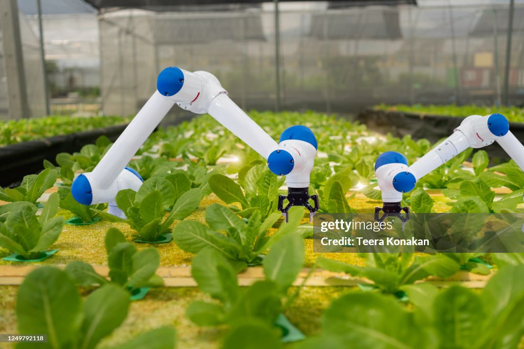 Smartarm Technology Smart Farming Agricultural Technology And Smart Arm Robots Are ...