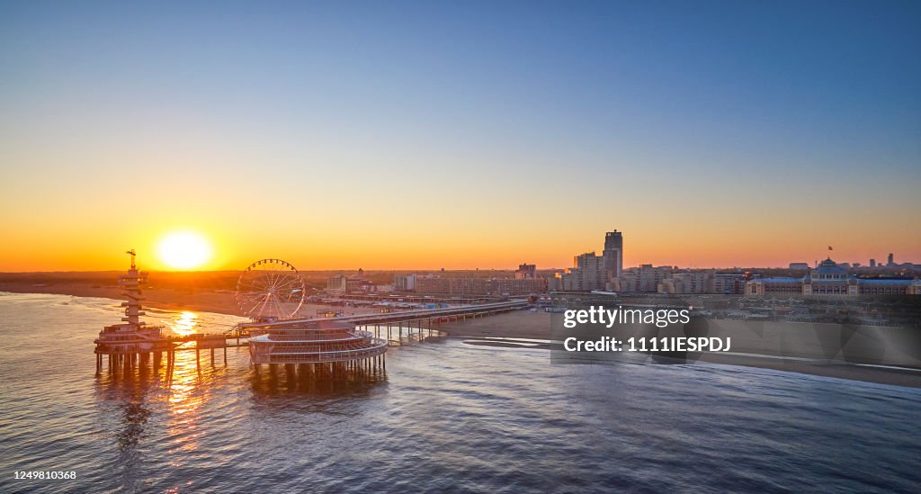 El muelle de Scheveningen