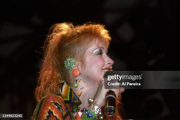 Cyndi Lauper Performs At Pier 84 In New York City Cyndi Lauper Performs At Pier 84 In New York City