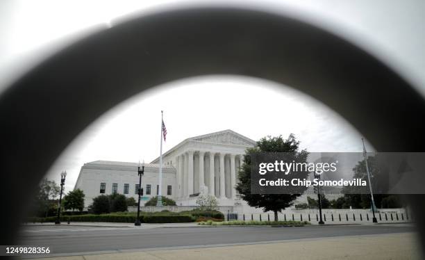 The U.S. Supreme Court ruled that LGBTQ people can not be disciplined or fired based on their sexual orientation June 15, 2020 in Washington, DC....