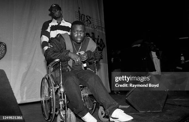 Rapper Scarface of The Geto Boys performs at the Regal Theater in Chicago, Illinois in January 1993.