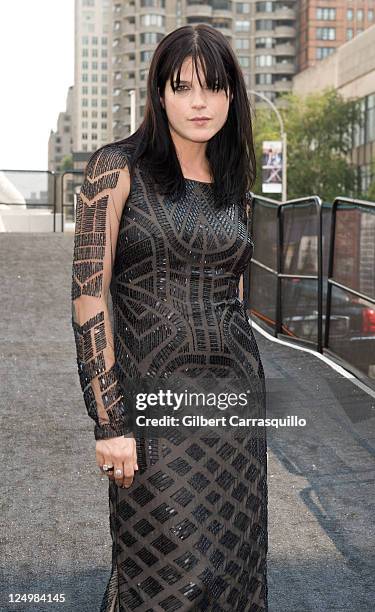 Actress Selma Blair is seen around Lincoln Center during Spring 2012 Mercedes-Benz Fashion Week on September 14, 2011 in New York City.