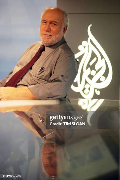 Dave Marash, the Washington-based anchor for al-Jazeera English , is pictured at studio headquarters 22 November 2006 in Washington, DC. Former ABC...
