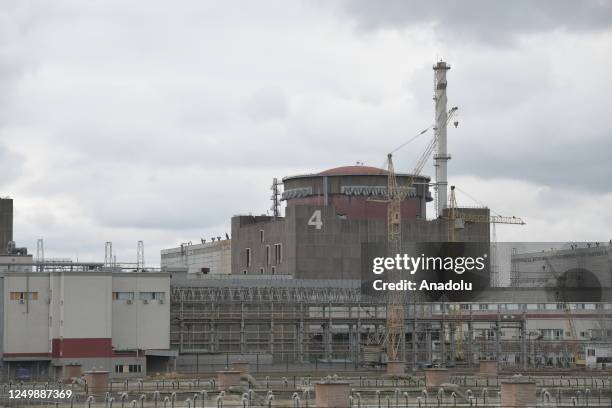 The Director General of the International Atomic Energy Agency , Rafael Mariano Grossi , visits Ukraineâs Zaporizhzhya Nuclear Power Plant in...