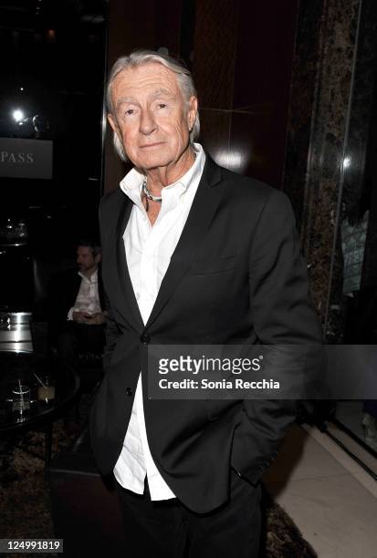 Director Joel Schumacher attends the "Trespass" After Party held at Soho Metropolitan Hotel during the 2011 Toronto International Film Festival on...