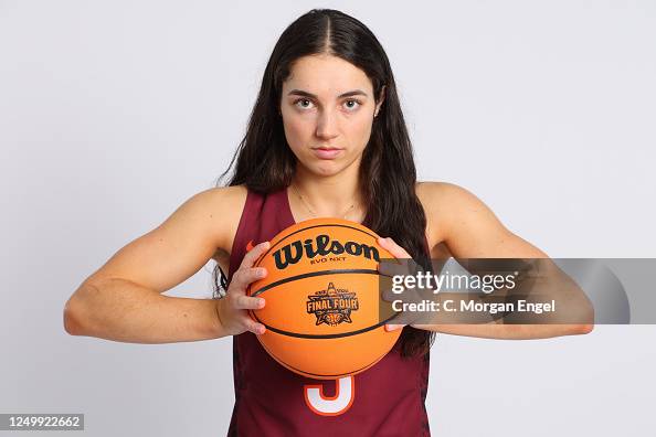 Georgia Amoore of the Virginia Tech Hokies poses for a portrait... News ...
