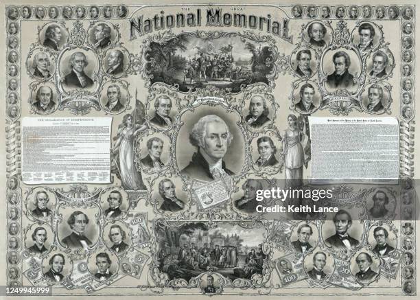 das große nationaldenkmal - ben franklin portrait stock-grafiken, -clipart, -cartoons und -symbole