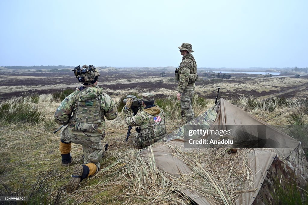 Dynamic Front Exercise Soldiers attend Dynamic Front military exercise led by the United ...