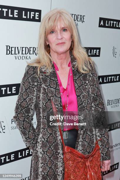 Siobhan Finneran attends the press night performance of "A Little Life" at Harold Pinter Theatre on March 30, 2023 in London, England.