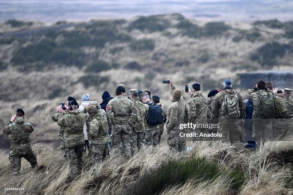 Dynamic Front Exercise Soldiers watch Dynamic Front military exercise led by the United ...