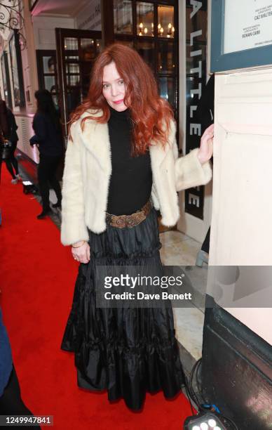 Anna Friel attends the press night performance of "A Little Life" at Harold Pinter Theatre on March 30, 2023 in London, England.