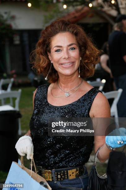 Claudia Wells attends the Premiere of "Paparazzi X-Posed" on June 15, 2020 in Los Angeles, California.