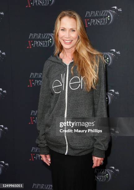 Kathleen Kinmont attends the Premiere of "Paparazzi X-Posed" on June 15, 2020 in Los Angeles, California.