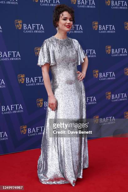 Frankie Ward attends The BAFTA Games Awards 2023 at Queen Elizabeth Hall, Southbank Centre, on March 30, 2023 in London, England.