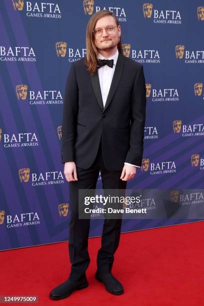 Gareth Damian Martin attends The BAFTA Games Awards 2023 at Queen Elizabeth Hall, Southbank Centre, on March 30, 2023 in London, England.