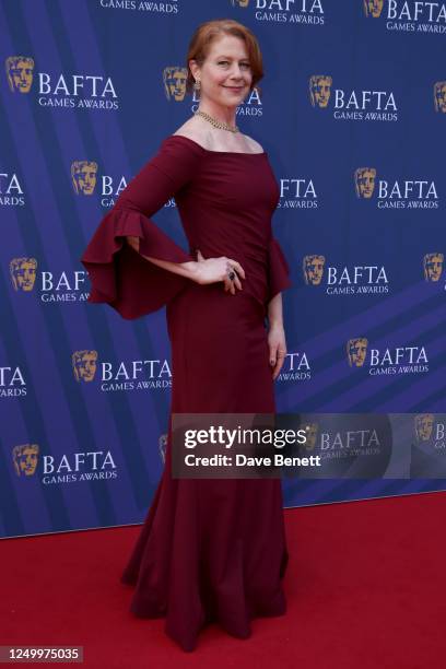 Jane Perry attends The BAFTA Games Awards 2023 at Queen Elizabeth Hall, Southbank Centre, on March 30, 2023 in London, England.