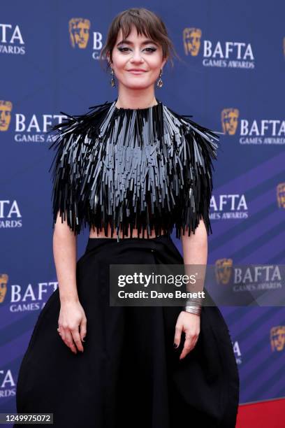 Alison Jaye attends The BAFTA Games Awards 2023 at Queen Elizabeth Hall, Southbank Centre, on March 30, 2023 in London, England.