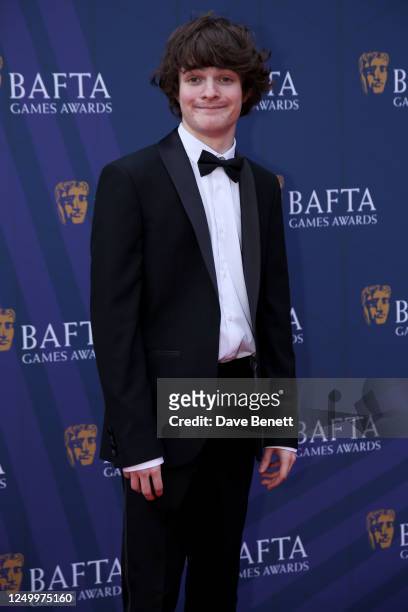 Tobias Smith attends The BAFTA Games Awards 2023 at Queen Elizabeth Hall, Southbank Centre, on March 30, 2023 in London, England.