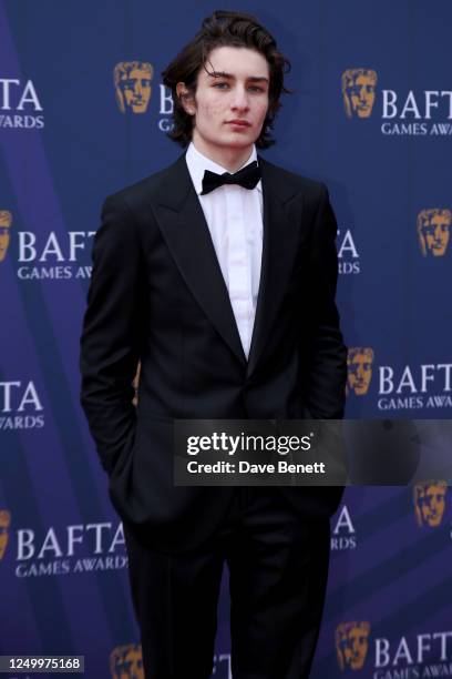 Sunny Suljic attends The BAFTA Games Awards 2023 at Queen Elizabeth Hall, Southbank Centre, on March 30, 2023 in London, England.