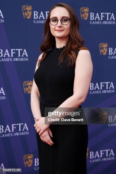 Camille 'Luzia' Millet attends The BAFTA Games Awards 2023 at Queen Elizabeth Hall, Southbank Centre, on March 30, 2023 in London, England.