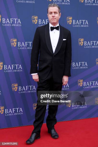 Geoff Keighley attends The BAFTA Games Awards 2023 at Queen Elizabeth Hall, Southbank Centre, on March 30, 2023 in London, England.