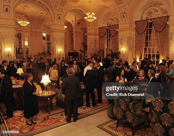 Atmosphere at The Nashville Association Of Talent Directors Honors Gala at The Hermitage Hotel on September 14, 2011 in Nashville, Tennessee.