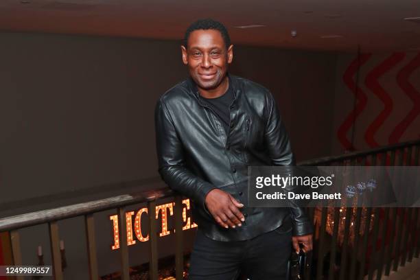 David Harewood attends the press night after party for "A Little Life" at The Ham Yard Hotel on March 30, 2023 in London, England.