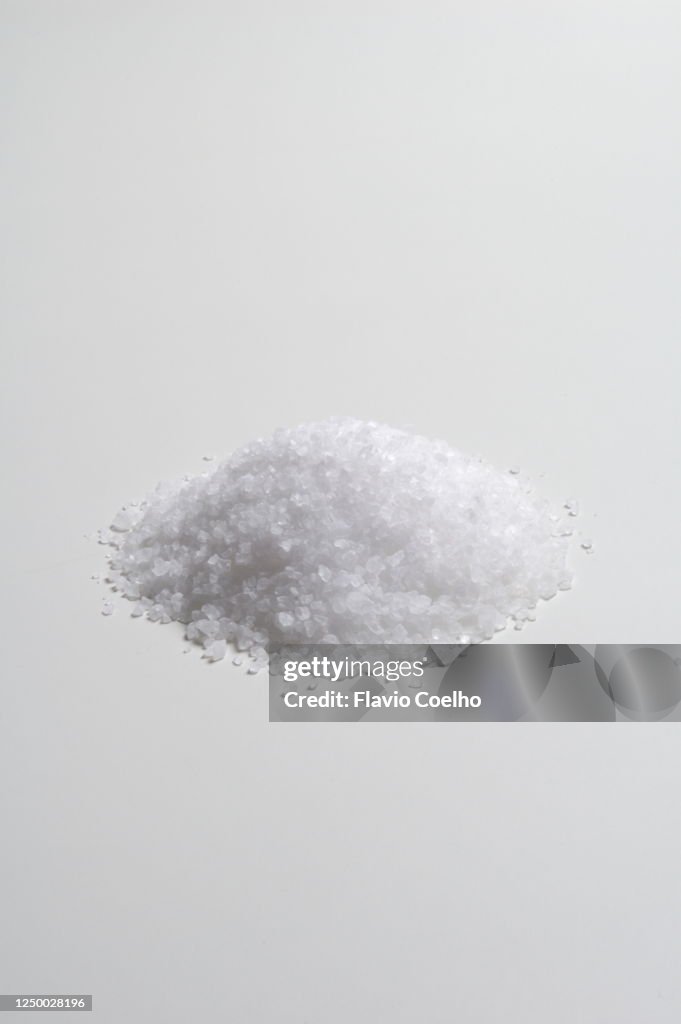 Rock salt heap