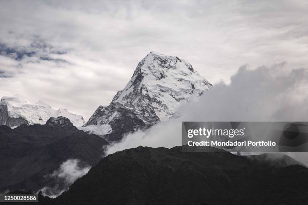 Mount Annapurna. Annapurna Conservation Area , August 23rd 2019