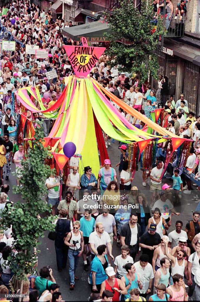 NYC Gay Pride March, 1990