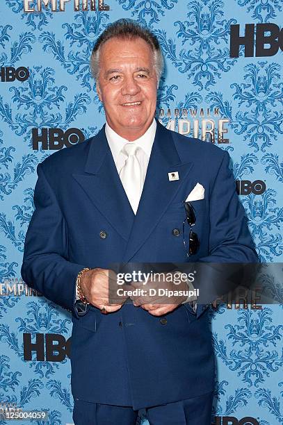 Actor Tony Sirico attends the "Boardwalk Empire" Season 2 premiere at the Ziegfeld Theater on September 14, 2011 in New York City.