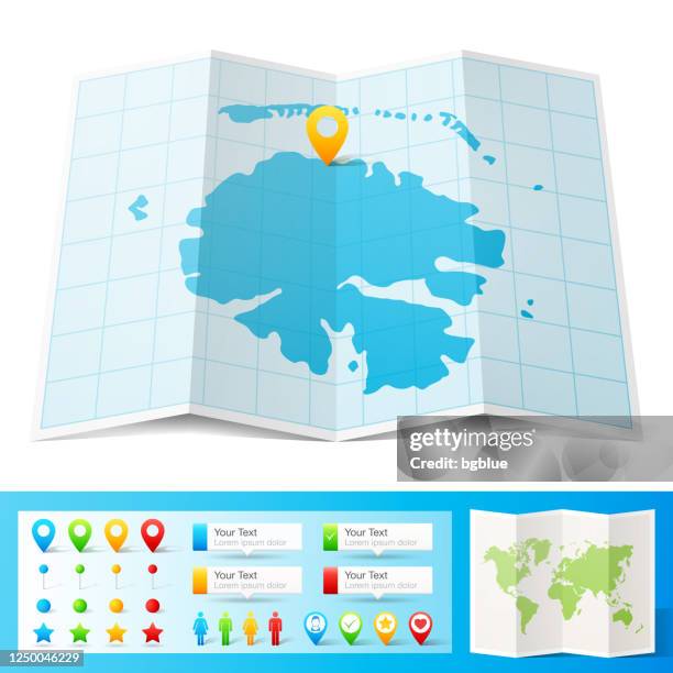 tahaa map with location pins isolated on white background - french polynesia stock illustrations