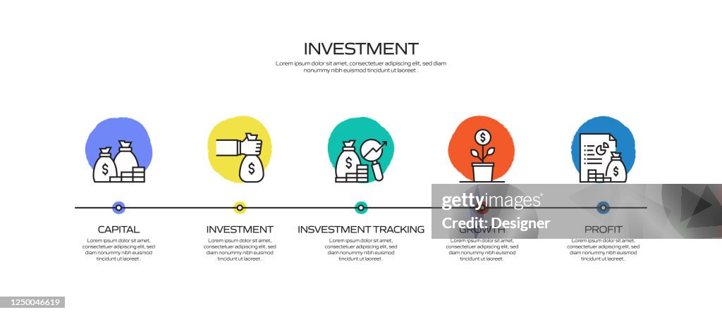 Investment Process Flowchart Investment Related Process Infographic Template Process Timeline Chart ...
